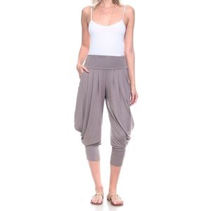 *2 Pack!* Mocha Harem Pants S-XL